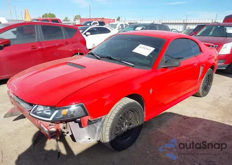 2001 Ford Mustang from USA, damaged, VIN 1FAFP40431F100937